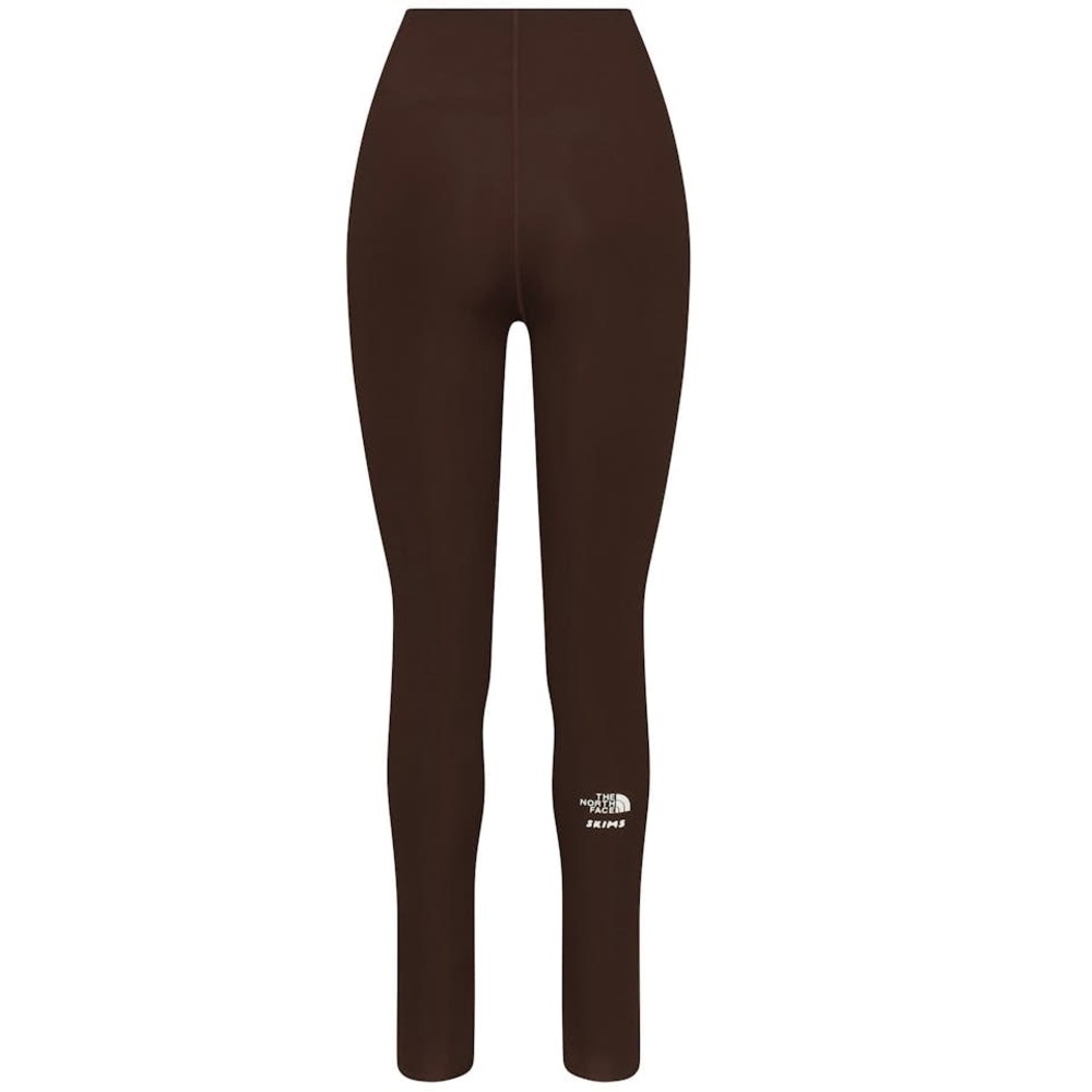 The North Face / SKIMS Collab Women's Dotknit Chocolate Brown Leggings - NWOT